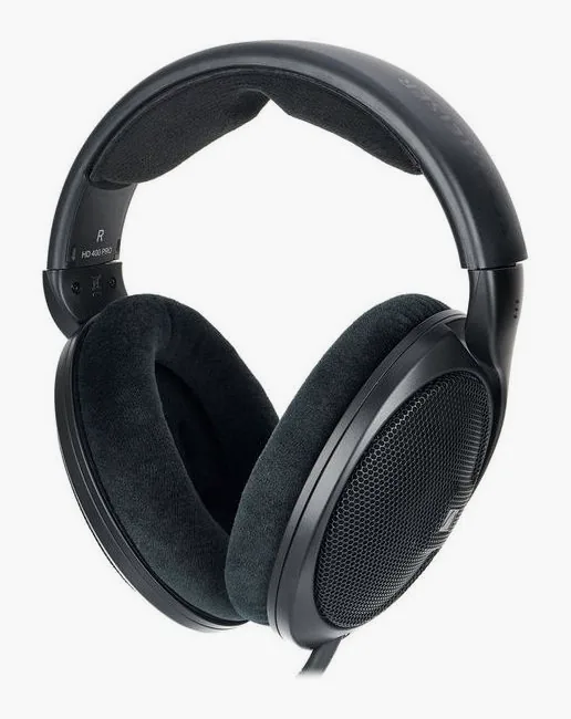 Sennheiser HD-400 Pro, het opgevouwen model