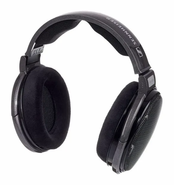 Sennheiser HD 650, de oorschelp van dichtbij