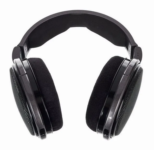 Sennheiser HD 650, de kabelaansluiting aan de oorschelp