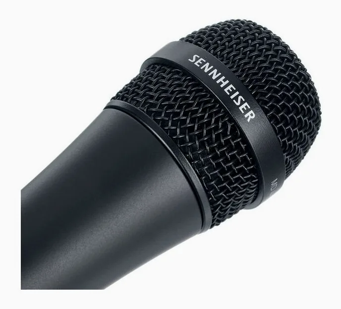 Sennheiser MD 445, de microfoonkorf van dichtbij