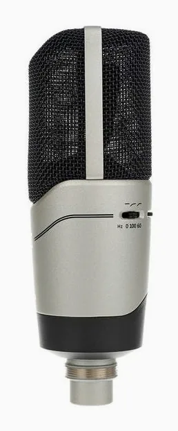 Sennheiser MK8, de microfoonkorf van dichtbij