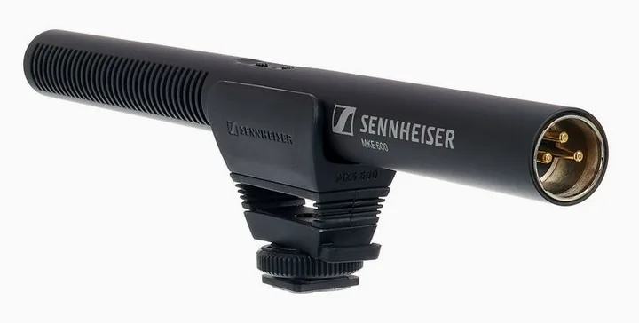 Sennheiser MKE 600 DeadCat Bundle, de behuizing van opzij