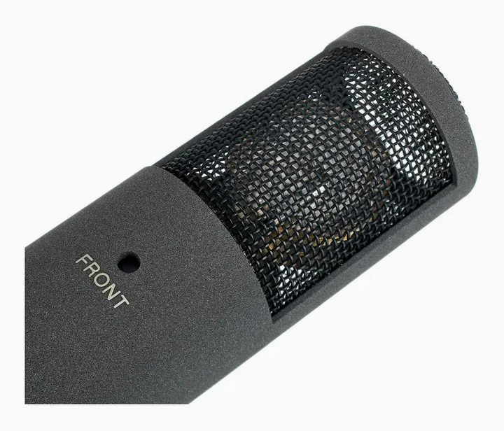 Sennheiser MKH 800 Twin Nx, de microfoonkorf van dichtbij