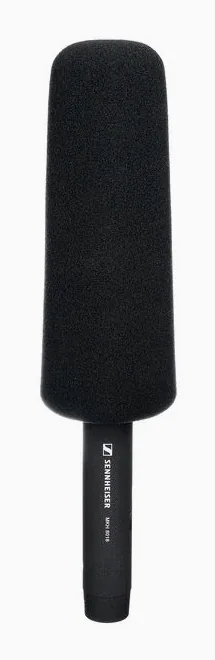 Sennheiser MKH 8018, het logo en de afwerking