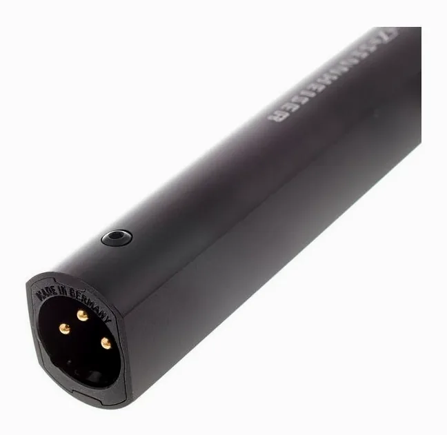 Sennheiser MKH 50 P48, het logo en de afwerking