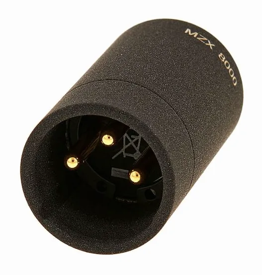 Sennheiser MZX 8000, de XLR-aansluiting onderaan