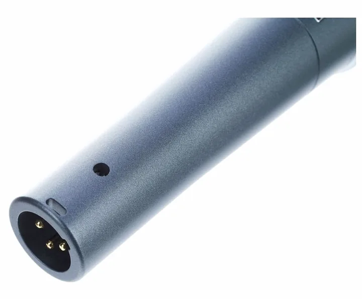 Shure Beta 57 A, de behuizing van opzij