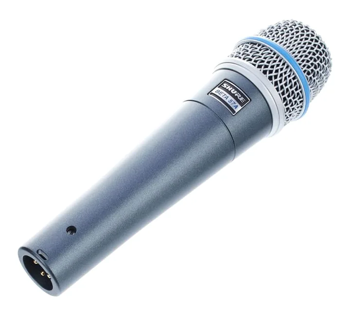 Shure Beta 57 Set I, de bevestiging en de houder