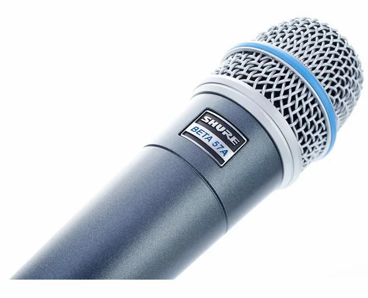 Shure Beta 57 Set I, de behuizing van opzij