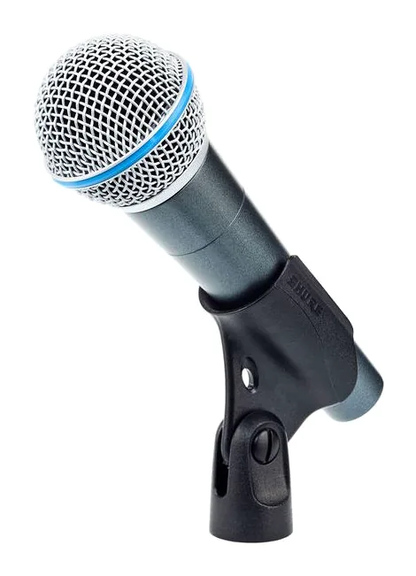 Shure Beta 58 A Bundle, de bevestiging en de houder