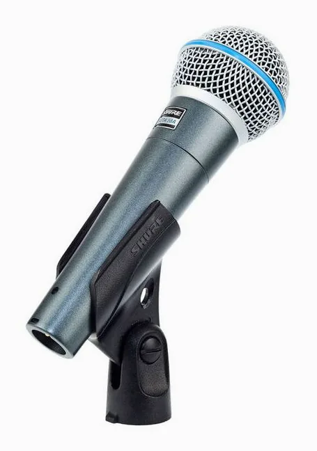 Shure Beta 58 A Bundle, de XLR-aansluiting onderaan