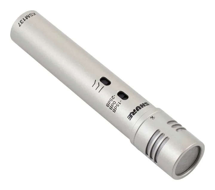 Shure KSM 137 SL, de behuizing van opzij