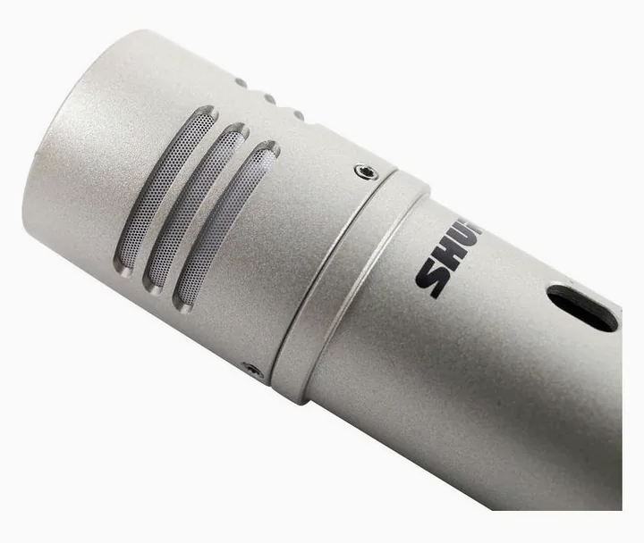 Shure KSM 137 SL, het logo en de afwerking