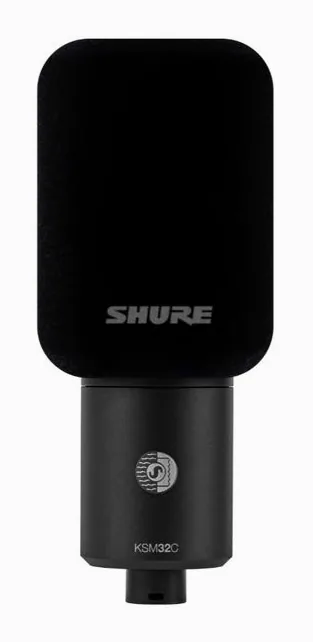 Shure KSM32C HM, de bevestiging en de houder