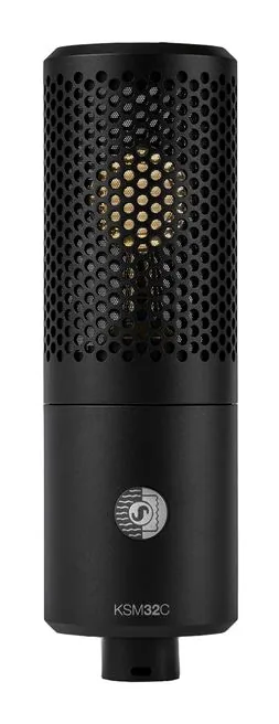 Shure KSM32C SM, het logo en de afwerking