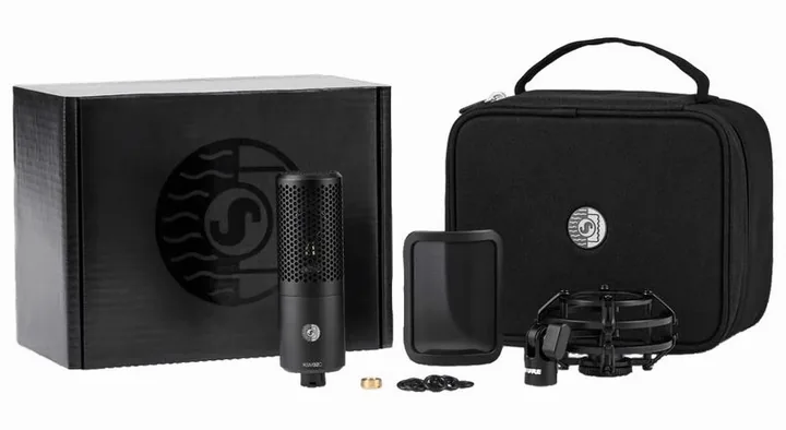 Shure KSM32C SM, het logo en de afwerking