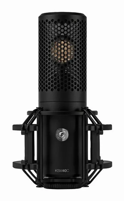 Shure KSM40C, het logo en de afwerking