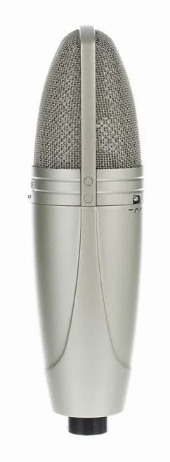 Shure KSM44A, de bevestiging en de houder
