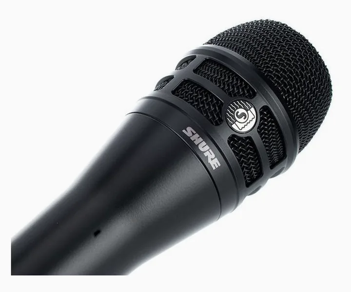 Shure KSM8 B, de bevestiging en de houder