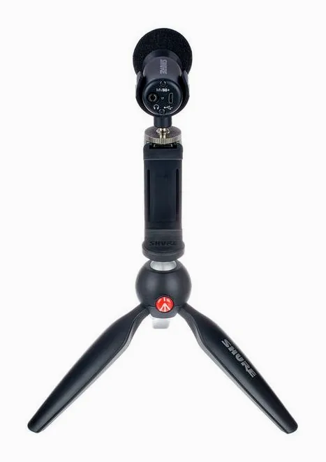 Shure Motiv MV88+ Video Kit, het frontale grillewerk