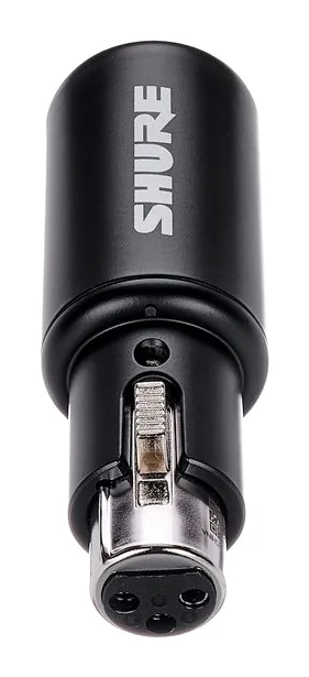 Shure Motiv MVX2U Gen 2, de aansluitingen aan de achterkant
