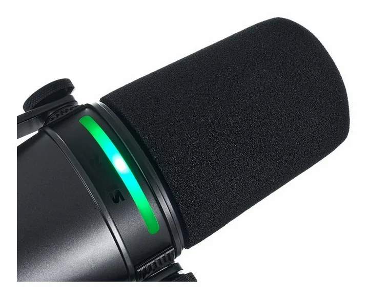 Shure MV7i/MV7X Bundle, de XLR-aansluiting onderaan