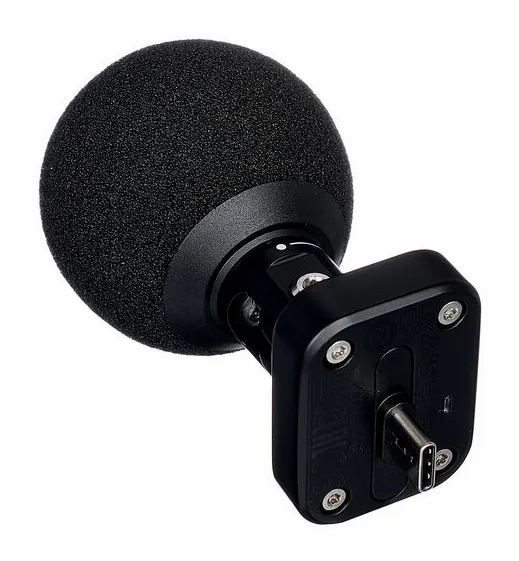 Shure MV88-USBC, de microfoonkorf van dichtbij
