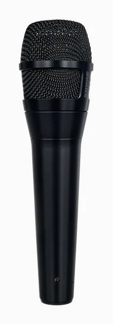 Shure Nexadyne 8/C, de microfoonkorf van dichtbij