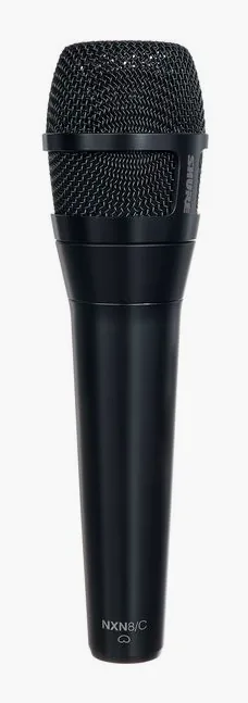 Shure Nexadyne 8/C Stand Bundle, de XLR-aansluiting onderaan
