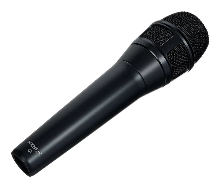 Shure Nexadyne 8/S, de microfoonkorf van dichtbij