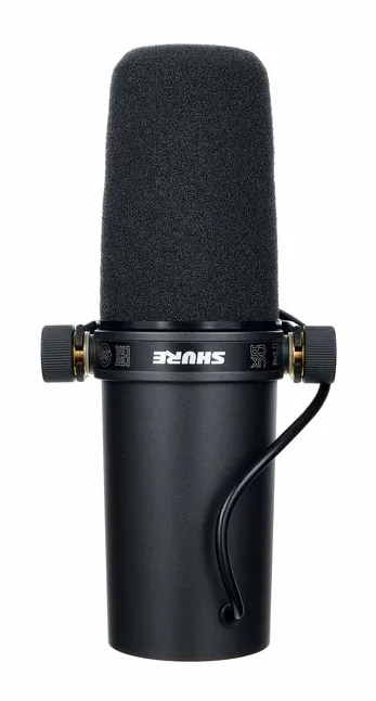 Shure SM 7 B Podcast Bundle, de behuizing van opzij