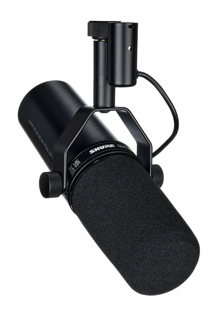 Shure SM 7 dB Headphone Bundle, de bevestiging en de houder