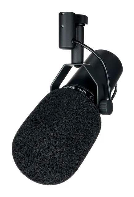 Shure SM 7 B, het frontale grillewerk