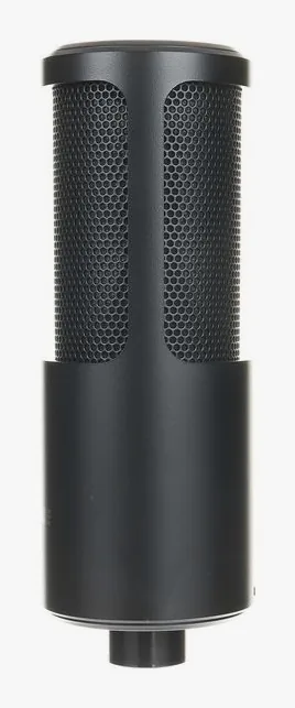 Shure SM4, de microfoonkorf van dichtbij