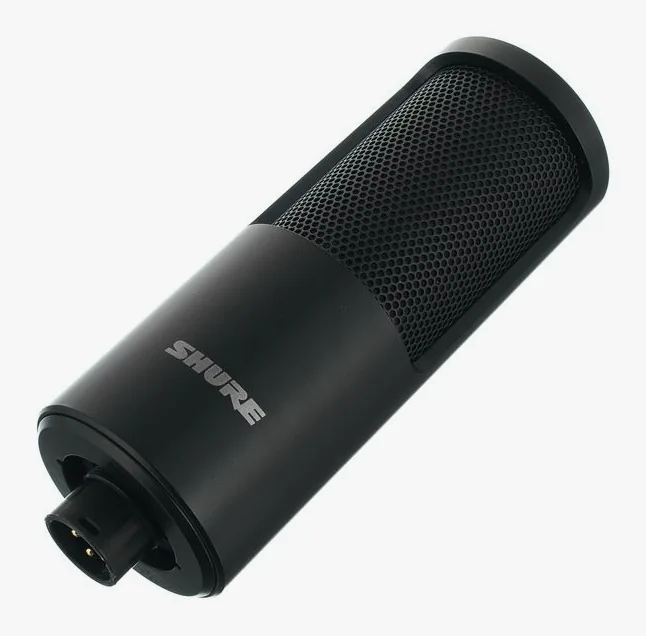 Shure SM4 Kit, de XLR-aansluiting onderaan