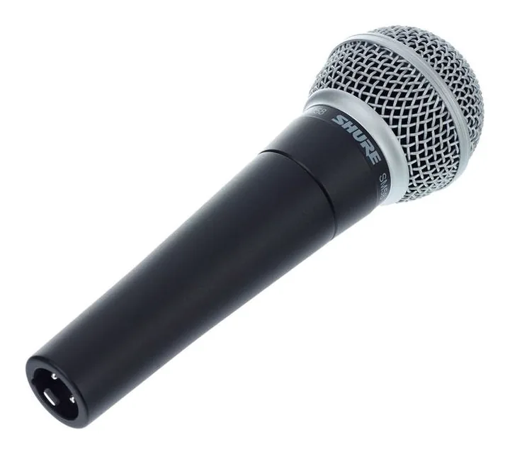 Shure SM58-Set, de microfoonkorf van dichtbij
