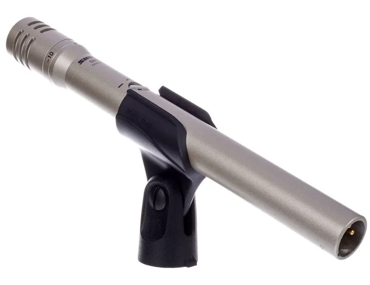 Shure SM81, de behuizing van opzij