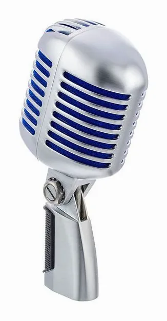 Shure Super 55 Deluxe Bundle, het logo en de afwerking