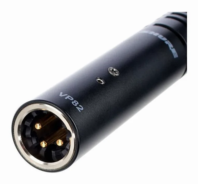 Shure VP 82, de behuizing van opzij