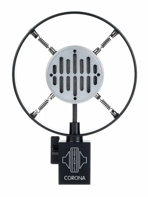 Sontronics Corona, de bevestiging en de houder