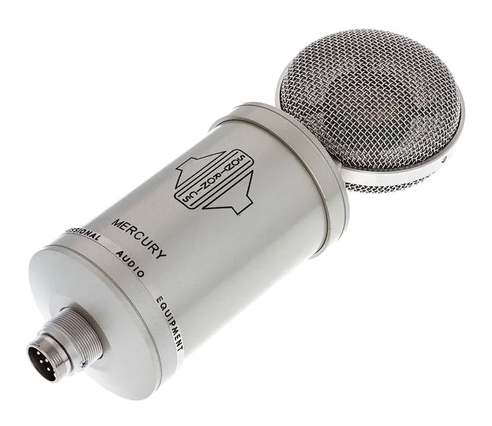 Sontronics Mercury, de microfoonkorf van dichtbij