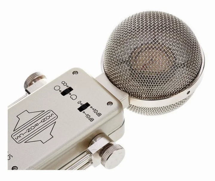 Sontronics Orpheus, de behuizing van opzij