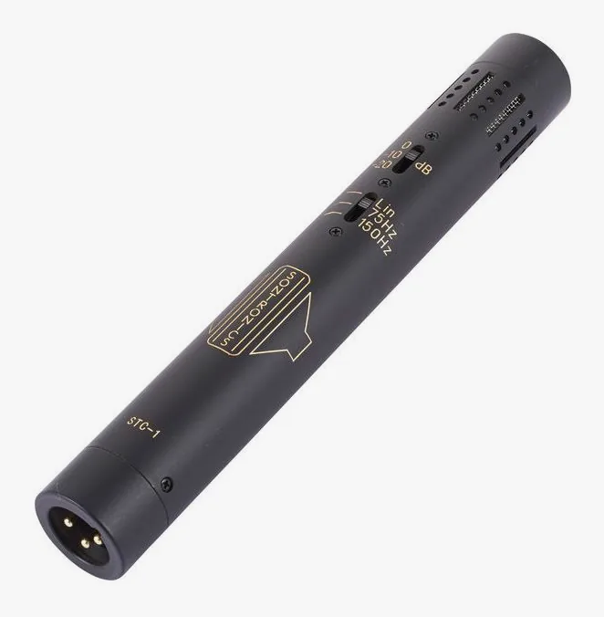 Sontronics STC-1 mt, de microfoonkorf van dichtbij