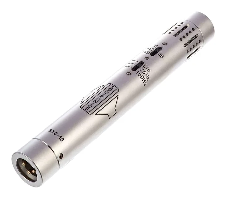 Sontronics STC-1S Matched Pair Silver, de behuizing van opzij