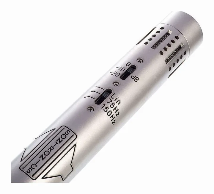 Sontronics STC-1S Matched Pair Silver, het frontale grillewerk