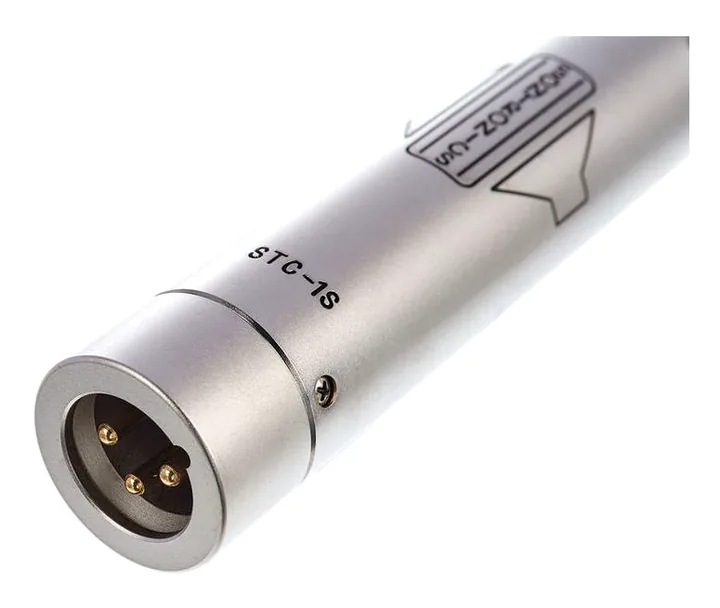 Sontronics STC-1S Matched Pair Silver, het frontale grillewerk