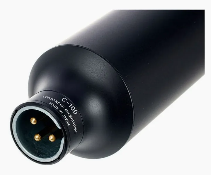 Sony C-100, de microfoonkorf van dichtbij