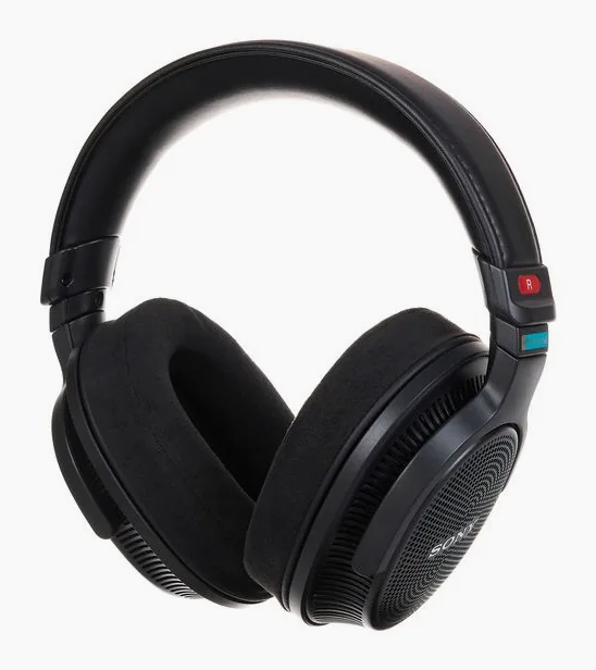 Sony MDR-MV1, het opgevouwen model
