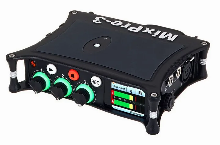 Sound Devices MixPre-3 II Orca Bag Bundle, de behuizing van opzij