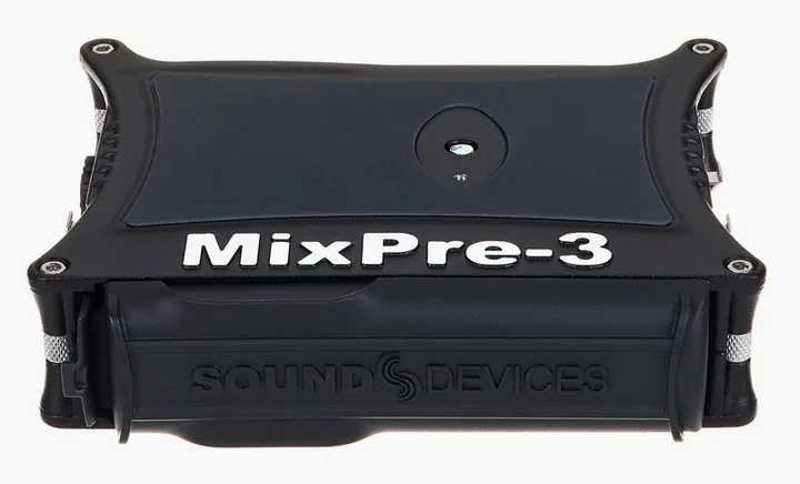 Sound Devices MixPre-3 II Orca Bag Bundle, het voorpaneel met de draaiknoppen